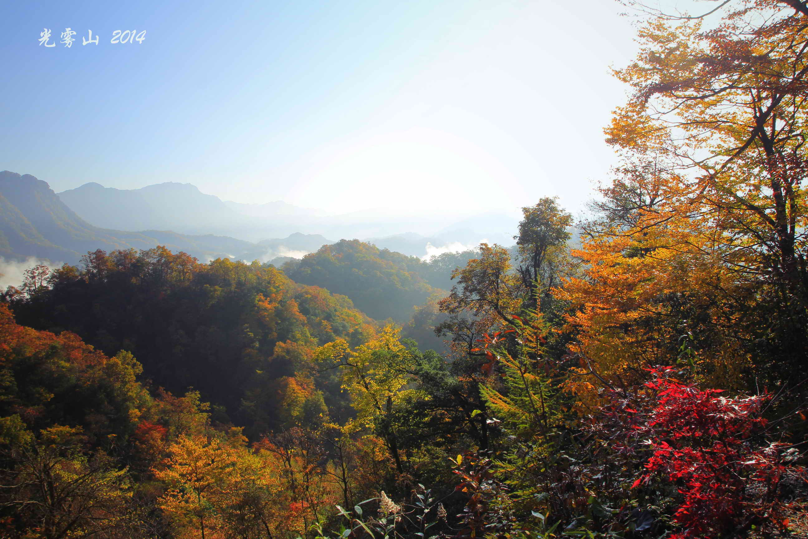 光雾山分为几个景区，光雾山哪个季节去最好看