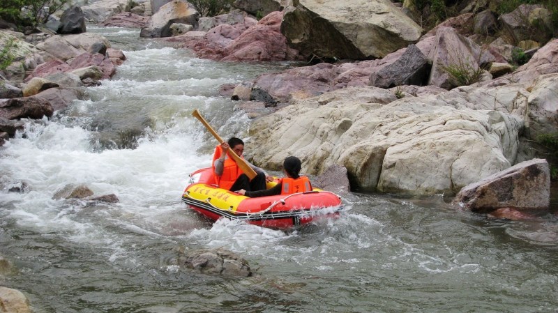 成都九龙峡漂流